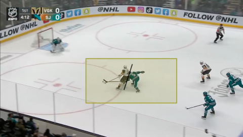 Zone Entry - Phil Kessel Drive Wide and Cutting Hands
